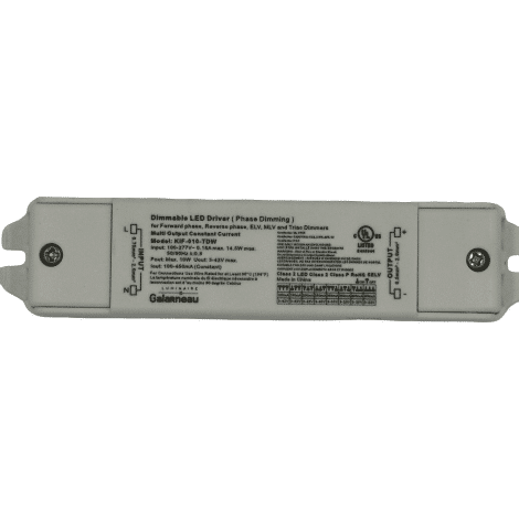 KIF-010-TDW - Graduable - Driver ampèrage contant - milliampère sélectable - 10 watts