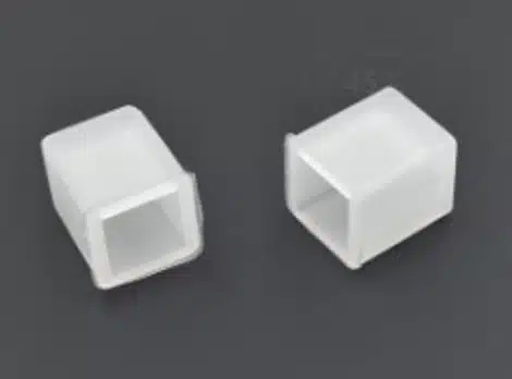 Embout en silicone sans trou pour bande lumineuse néon