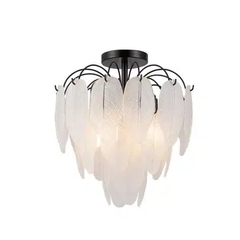 Semi-plafonnier - ALESSIA - Artcraft - AC11785BK – Image 2