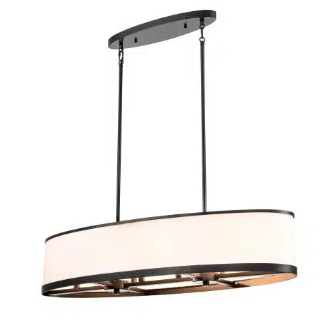 Suspension linéaire - HIGH STREET - Artcraft - AC12164BK – Image 2