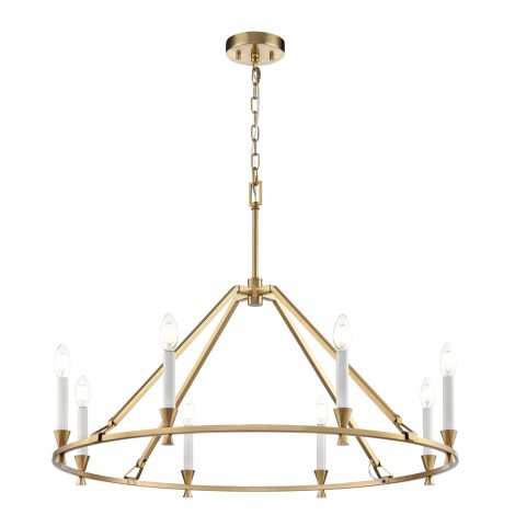 Suspension chandelier - CARRISBROOKE - DVI - DVP37129BR
