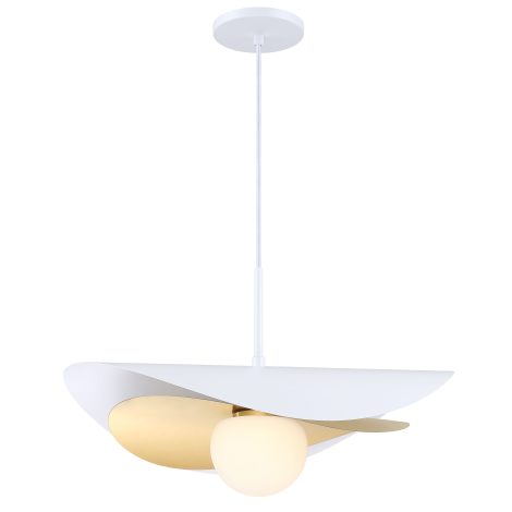 Suspension 20 pouces - PAVEN - Dainolite - PVN-2012LEDP-MW-AGB