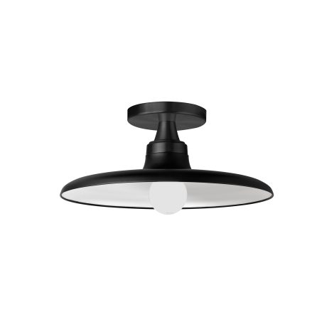 Semi-plafonnier 12 pouces - QUENTIN - Dainolite - QTN-121SF-MB