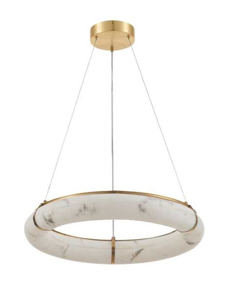 Suspension 23.75 pouces - REUBEN - Dainolite - RBN-2360LEDP-AGB-ALB