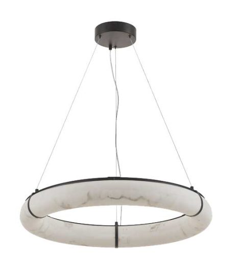 Suspension 27 pouces - REUBEN - Dainolite - RBN-2768LEDP-MB-ALB