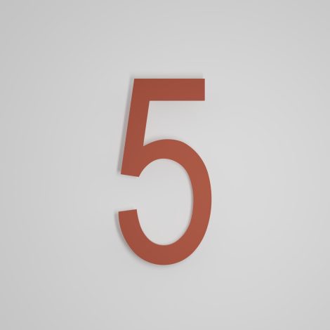 Chiffre flottant 12 pouces - FLOTTANT - Snoc - 1711-5-51-H12