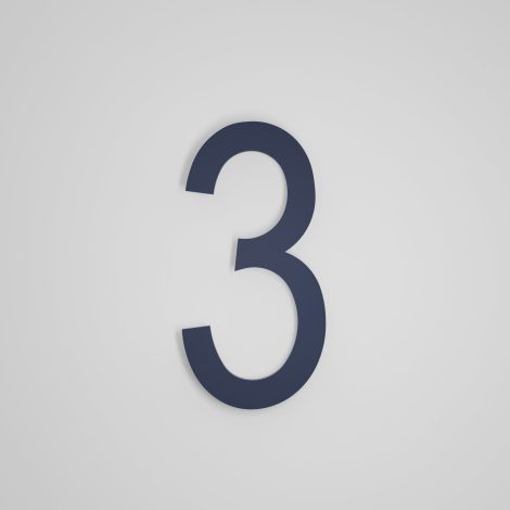 Chiffre flottant 12 pouces - FLOTTANT - Snoc - 1711-3-50-H12