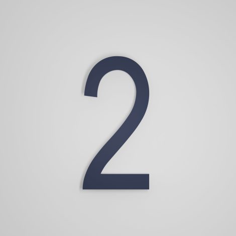 Chiffre flottant 12 pouces - FLOTTANT - Snoc - 1711-2-50-H12