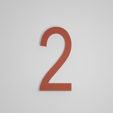 Chiffre flottant 12 pouces - FLOTTANT - Snoc - 1711-2-51-H12