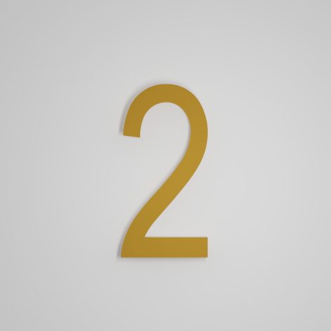 Chiffre flottant 12 pouces - FLOTTANT - Snoc - 1711-2-53-H12