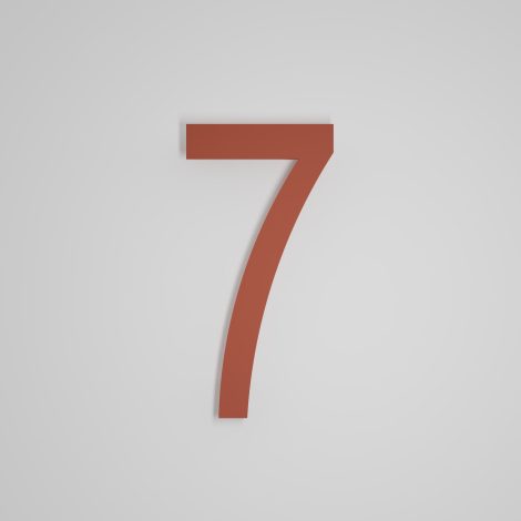 Chiffre flottant 12 pouces - FLOTTANT - Snoc - 1711-7-51-H12