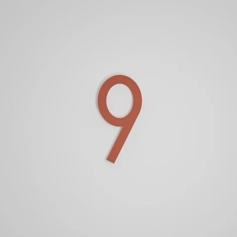 Chiffre flottant 6 pouces - FLOTTANT - Snoc - 1711-9-51-H6