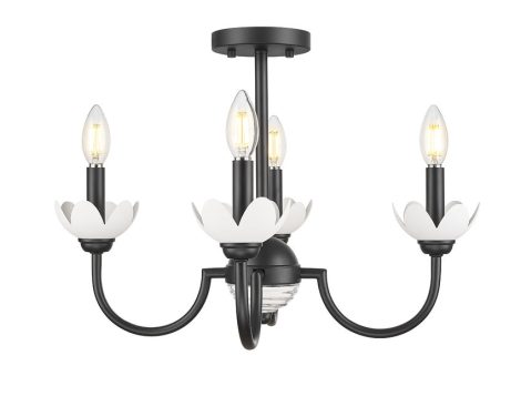 Semi-plafonnier chandelier - ALLISTAIR - Z-Lite - IL-117T