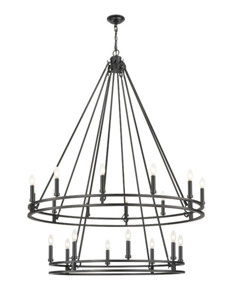 Suspension chandelier - DENNISON - Z-Lite - IL-100F