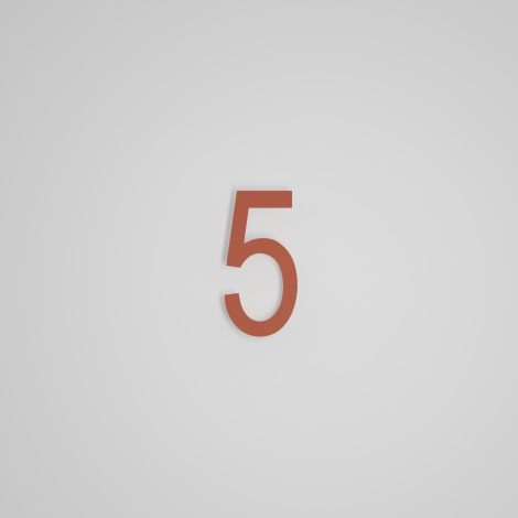 Chiffre flottant 6 pouces - FLOTTANT - Snoc - 1711-5-51-H6