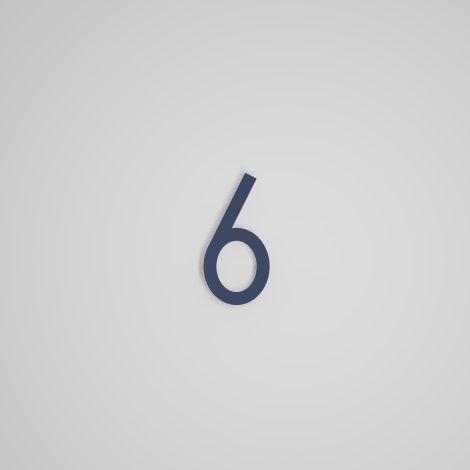 Chiffre flottant 6 pouces - FLOTTANT - Snoc - 1711-6-50-H6