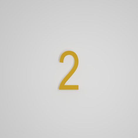 Chiffre flottant 6 pouces - FLOTTANT - Snoc - 1711-2-53-H6
