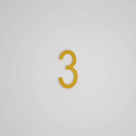 Chiffre flottant 6 pouces - FLOTTANT - Snoc - 1711-3-53-H6