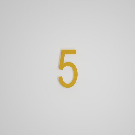 Chiffre flottant 6 pouces - FLOTTANT - Snoc - 1711-5-53-H6