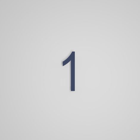 Chiffre flottant 6 pouces - FLOTTANT - Snoc - 1711-1-50-H6