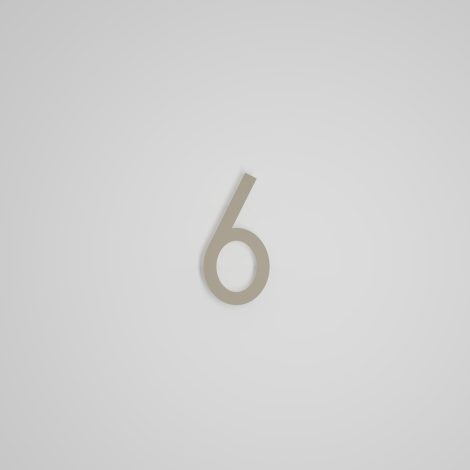 Chiffre flottant 6 pouces - FLOTTANT - Snoc - 1711-6-54-H6
