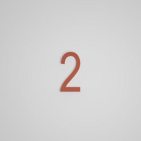 Chiffre flottant 6 pouces - FLOTTANT - Snoc - 1711-2-51-H6