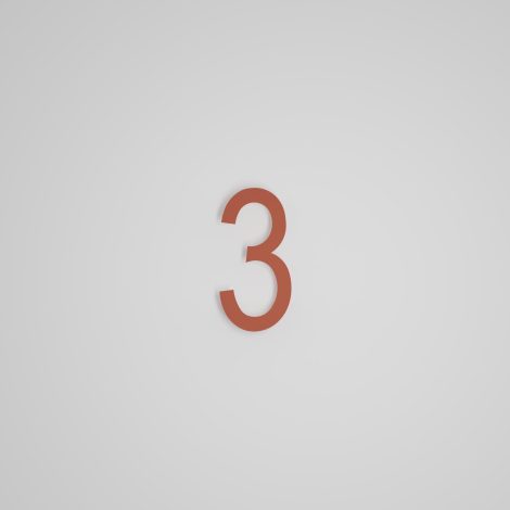 Chiffre flottant 6 pouces - FLOTTANT - Snoc - 1711-3-51-H6