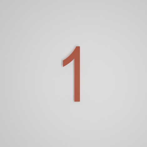 Chiffre flottant 8 pouces - FLOTTANT - Snoc - 1711-1-51-H8