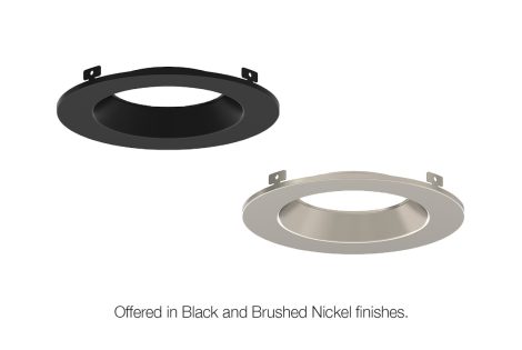 Garniture encastrée 10 pouces, Noir mat - CSC - CDL03-TR-10R-BK