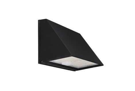 Murale commerciale de type wall pack - KEYSTONE - CSC - KWP-120W-3P-3CCT-UD-BK