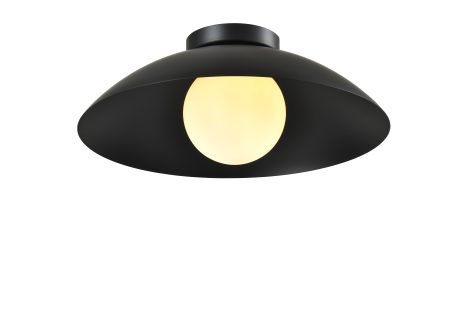 Plafonnier convertible en murale - DÔME - iL - C777-15-BK
