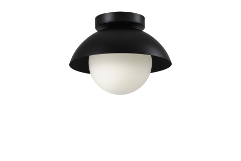 Plafonnier convertible en murale - DÔME - iL - C777-9-BK