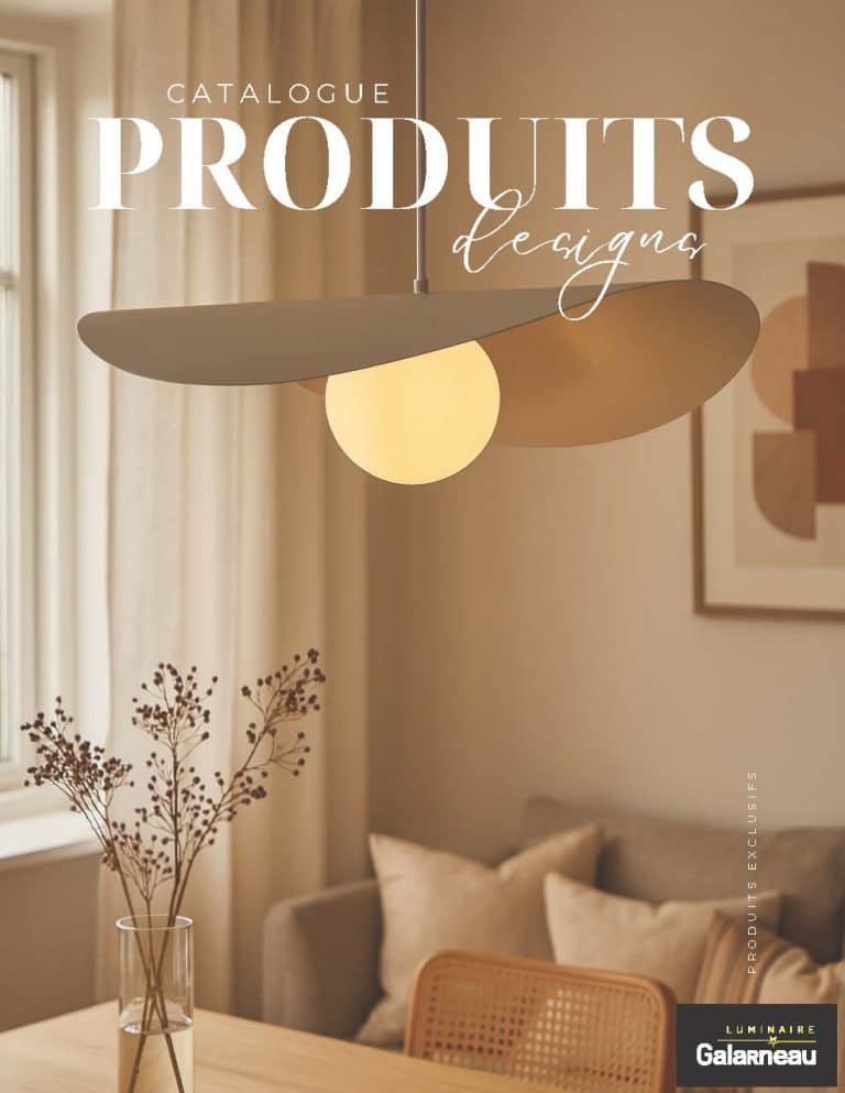 Catalogue des produits exclusifs designs de Luminaire Galarneau