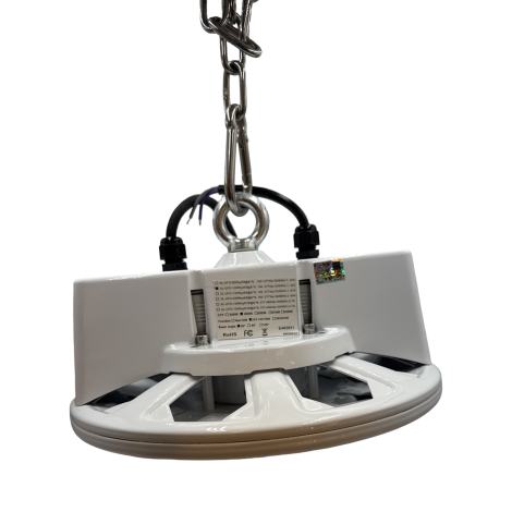 Luminaire commercial - Highbay UFO - 4000K 120V ou 240V - Série 1-04 -HBUFO100WBDNA40WHA