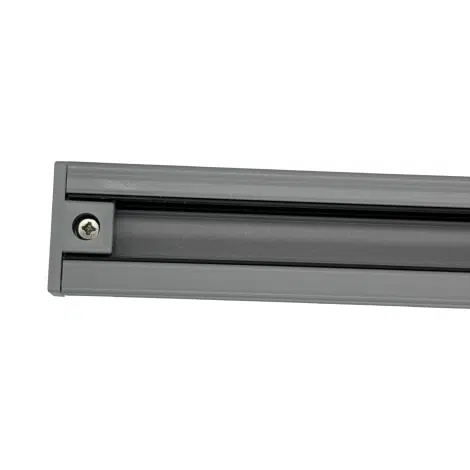 Rail 6’ argent de type halo - Série 1-66 - Luminaire Galarneau - PRO-0306A-S