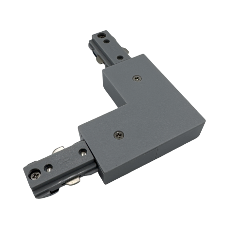 Connecteur en L argent de Type H - Série 1-66 - Luminaire Galarneau - PRO-0335-S