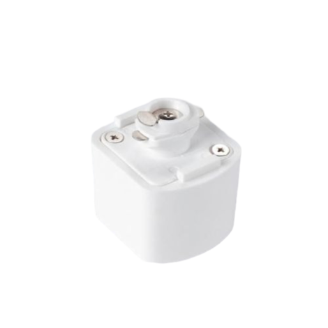 Adapteur blanc pour suspension à circuit unique de type H - Série 1-66 - Luminaire Galarneau - PRO-0340-W