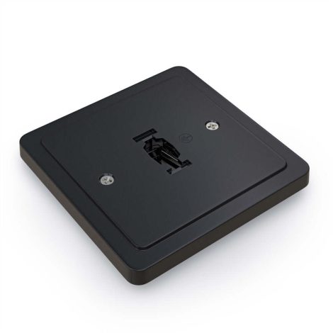 Monopoint noir de Type H - Série 1-66 - Luminaire Galarneau - PRO-0343-B