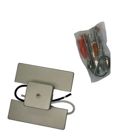 Canopé flottant silver - "T" série L - TR-M-SN