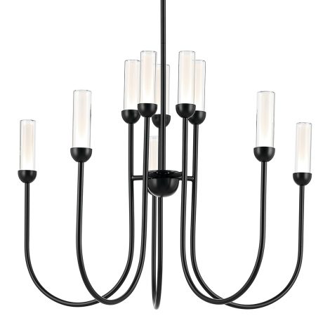 Chandelier - MORAINE - Kichler - 52757BKLED