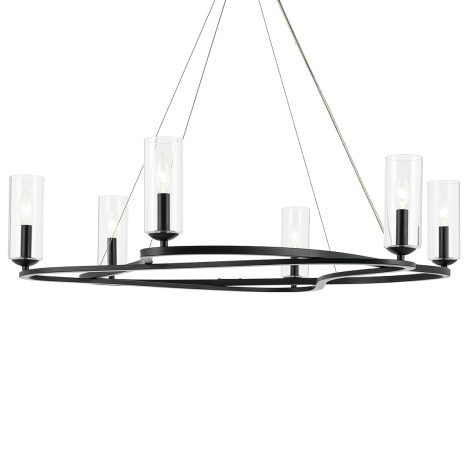 Chandelier - HARPIN - Kichler - 52771BK