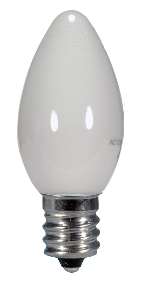 Ampoule DEL 0,5W, C7, 2700K - Satco - S9157