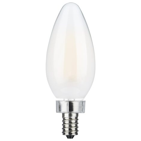 Ampoule DEL à filament C11 8W, 3000K - Satco - S11346