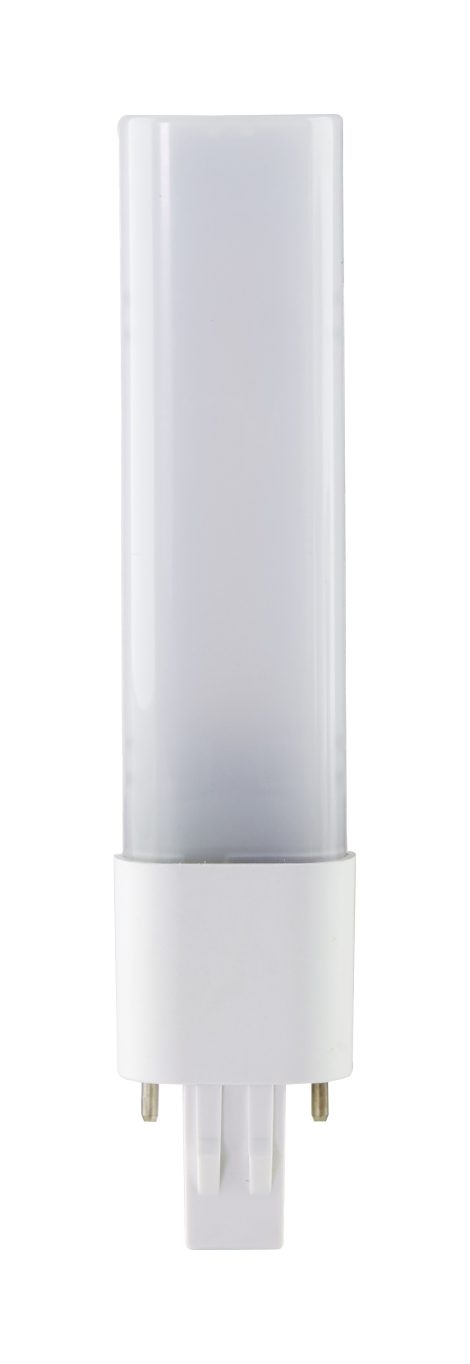 Ampoule DEL 5,5W PL 2 broches double mode, 3500K - Satco - S11552