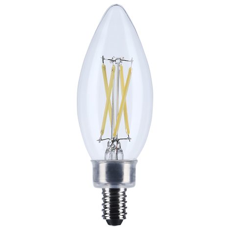 Ampoules DEL B11 de 5,5W, 5 000K, Lot de 10 - Satco - S12495