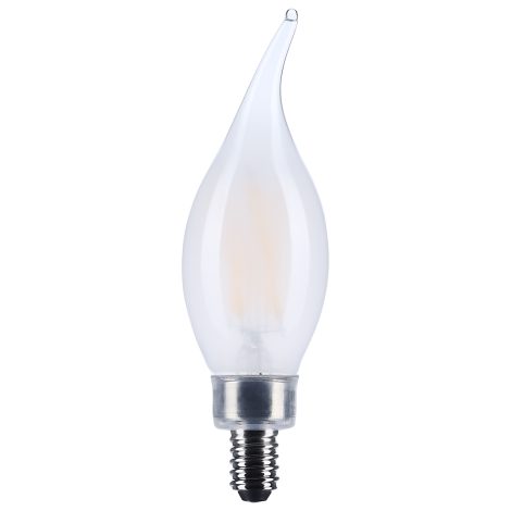 Ampoule DEL CA10 4W, 3500K - Satco - S12507