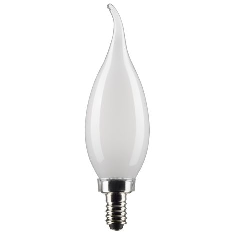 Ampoule filament DEL CA10 4W, 2700K - Satco - S21300