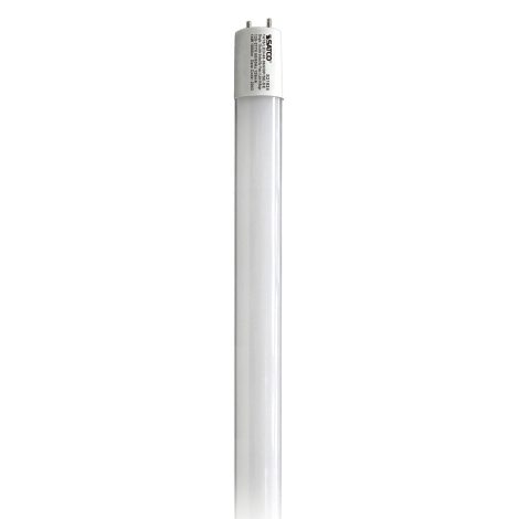 Tube DEL T8 14W, 4 pieds, 6500K, Sans ballast, Câblage simple ou double - Satco - S21924