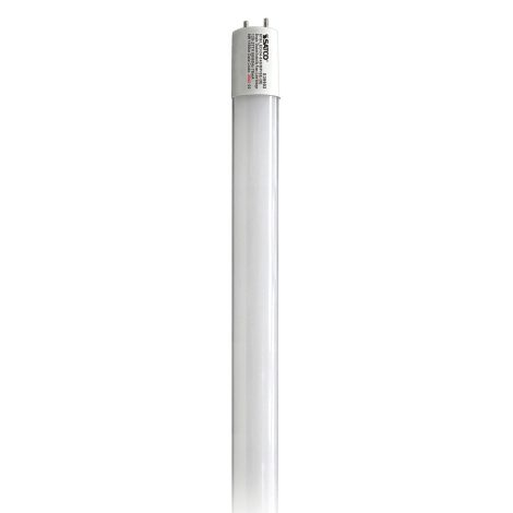 Tube DEL T8 9W, 2 pieds, 4000K, Sans ballast, Câblage simple ou double - Satco - S39902