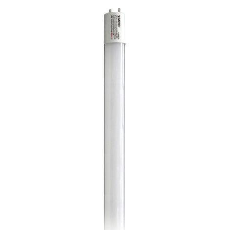 Tube DEL T8 12W, 3 pieds, 4000K, Sans ballast, Câblage simple ou double - Satco - S39928
